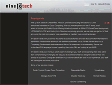 Tablet Screenshot of nine13tech.com